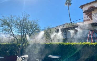 Lắp đặt máy phun sương ở quận 5