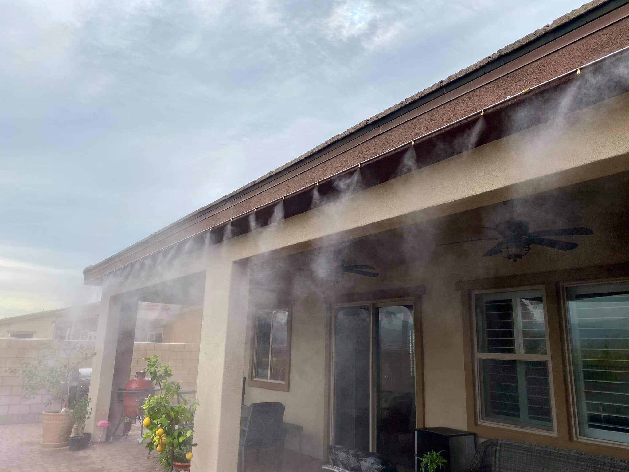 Lắp máy phun sương quận 8