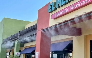 sử dụng máy phun sương