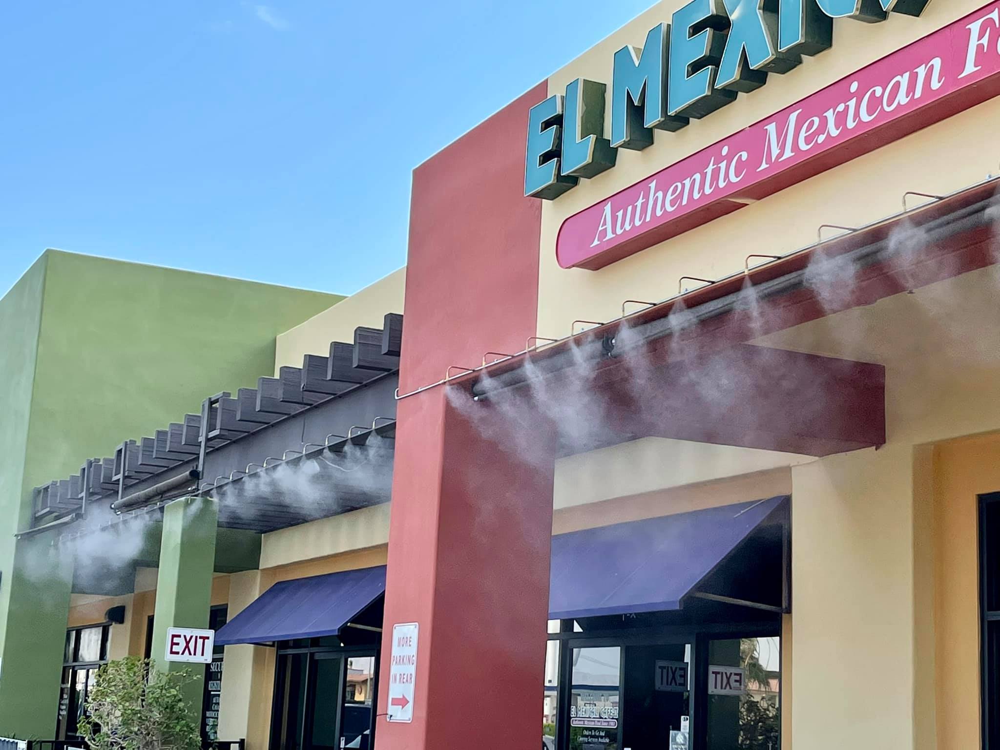 sử dụng máy phun sương