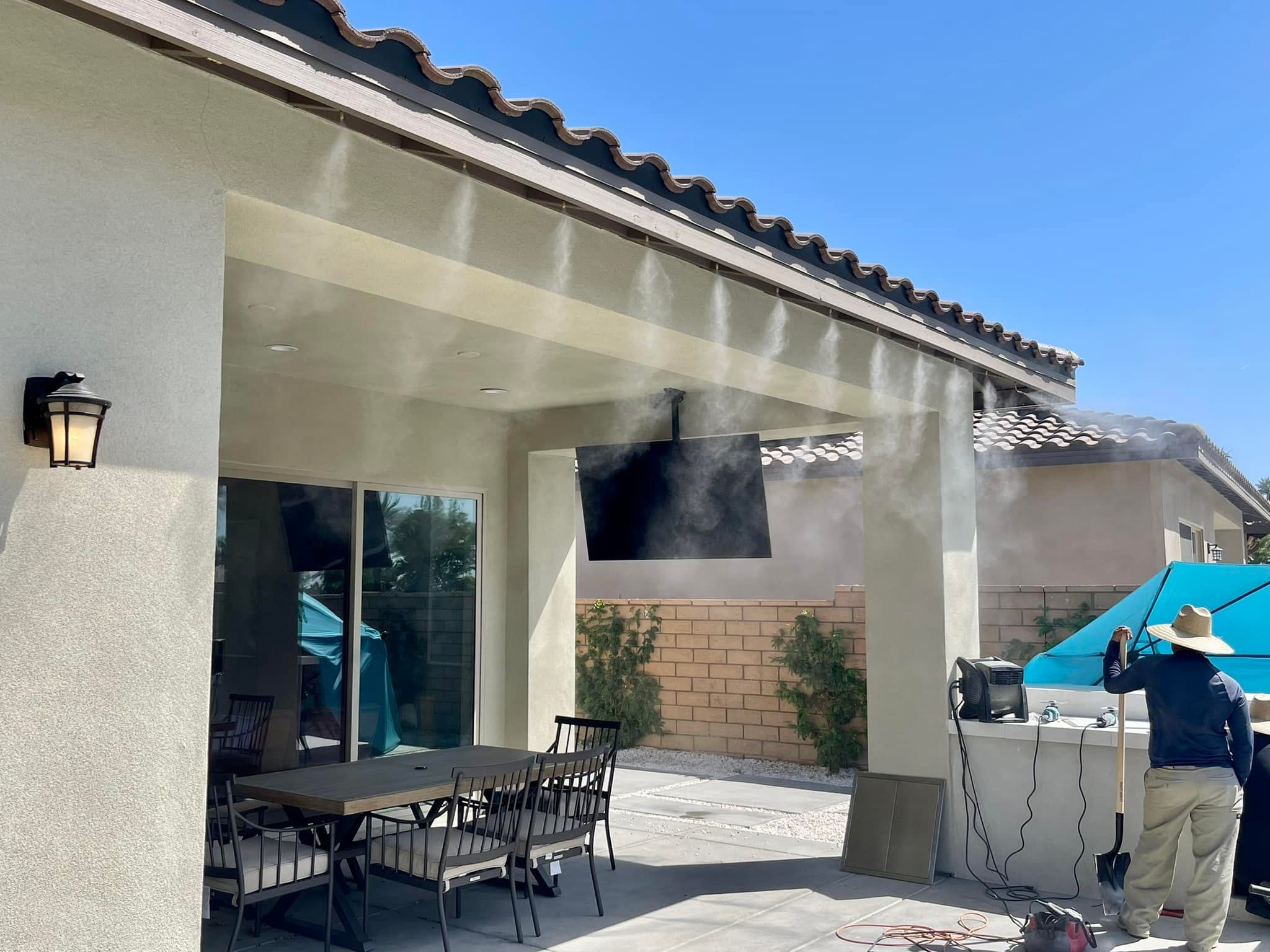 Lắp đặt máy phun sương tại quận 6