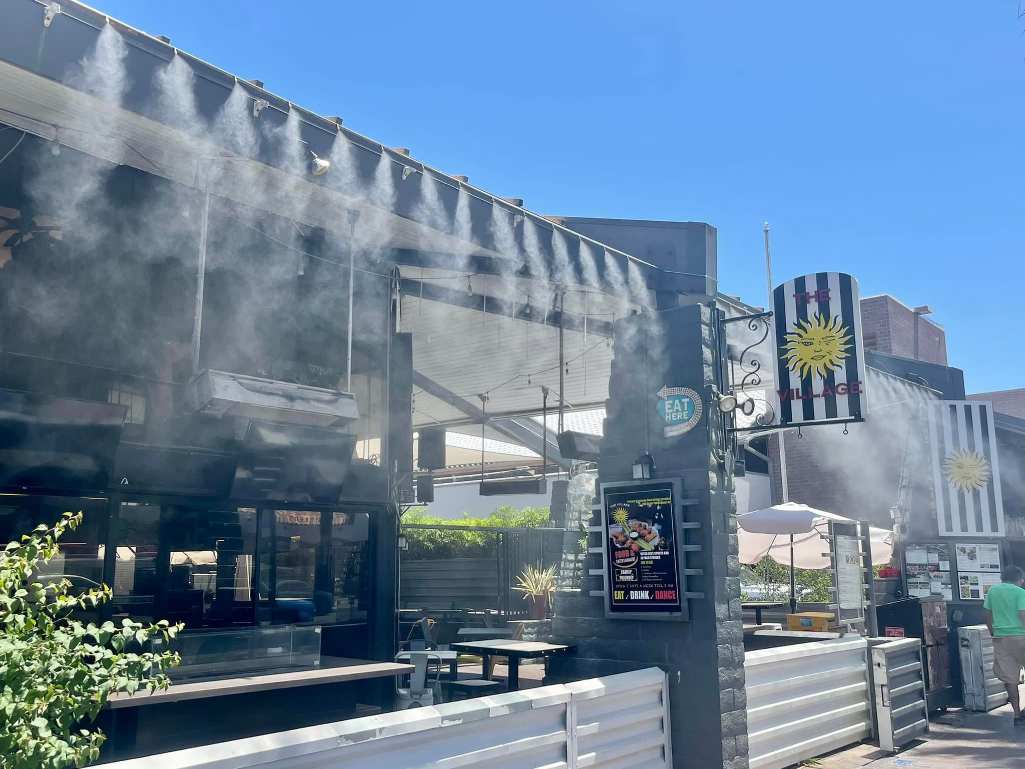 Hệ thống phun sương cao áp