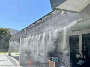 Máy phun sương cho quán cafe