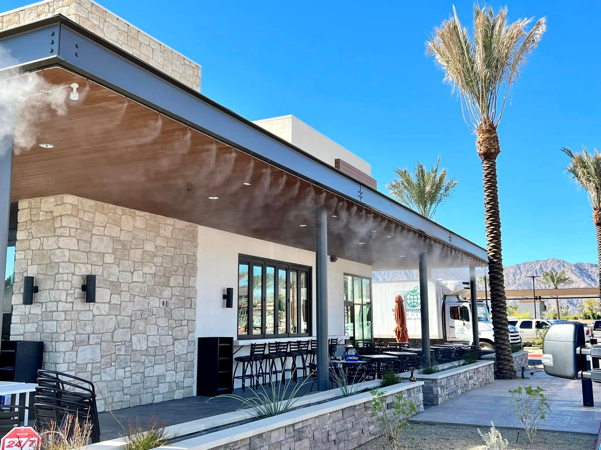 Lắp đặt máy phun sương quận 3