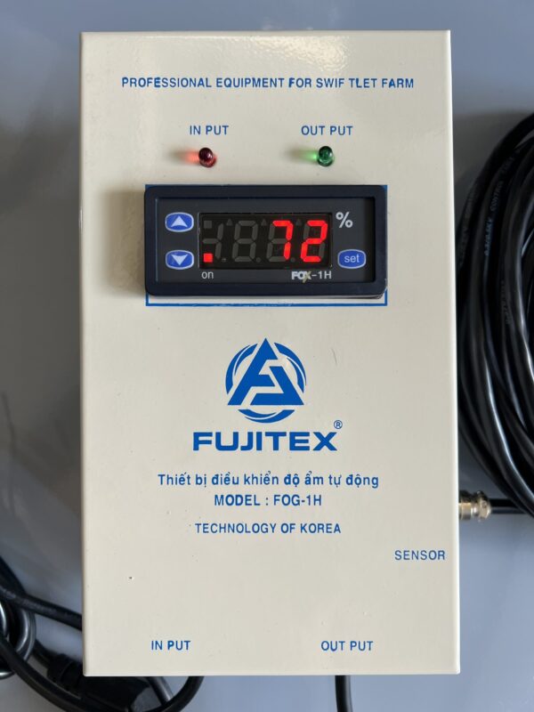 Tủ điều khiển độ ẩm FUJITEX dây dò 25m