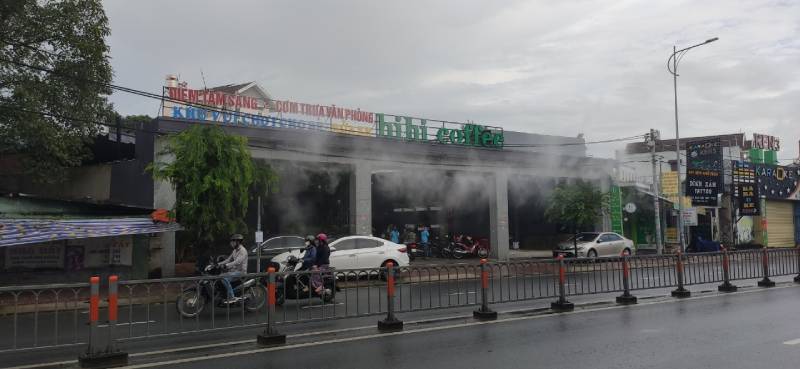 Hệ thống phun sương cao áp ống đồng
