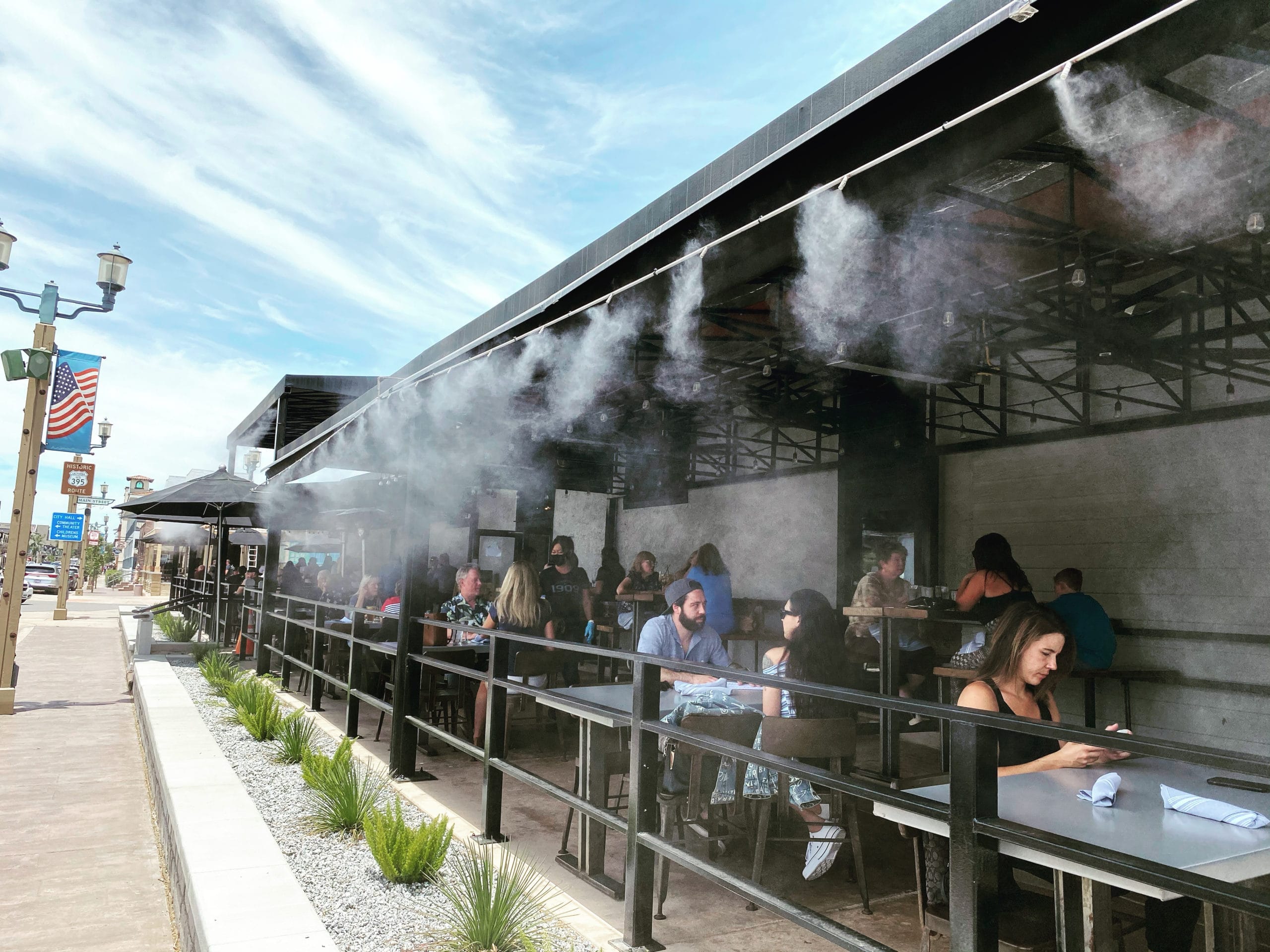 Lắp máy phun sương quận Tân Bình